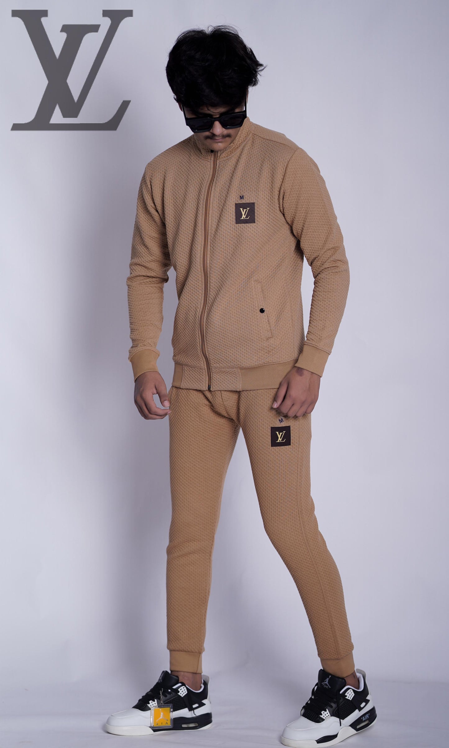 LUS VETAN ZIPPER TRACKSUIT MADE IN ITALY