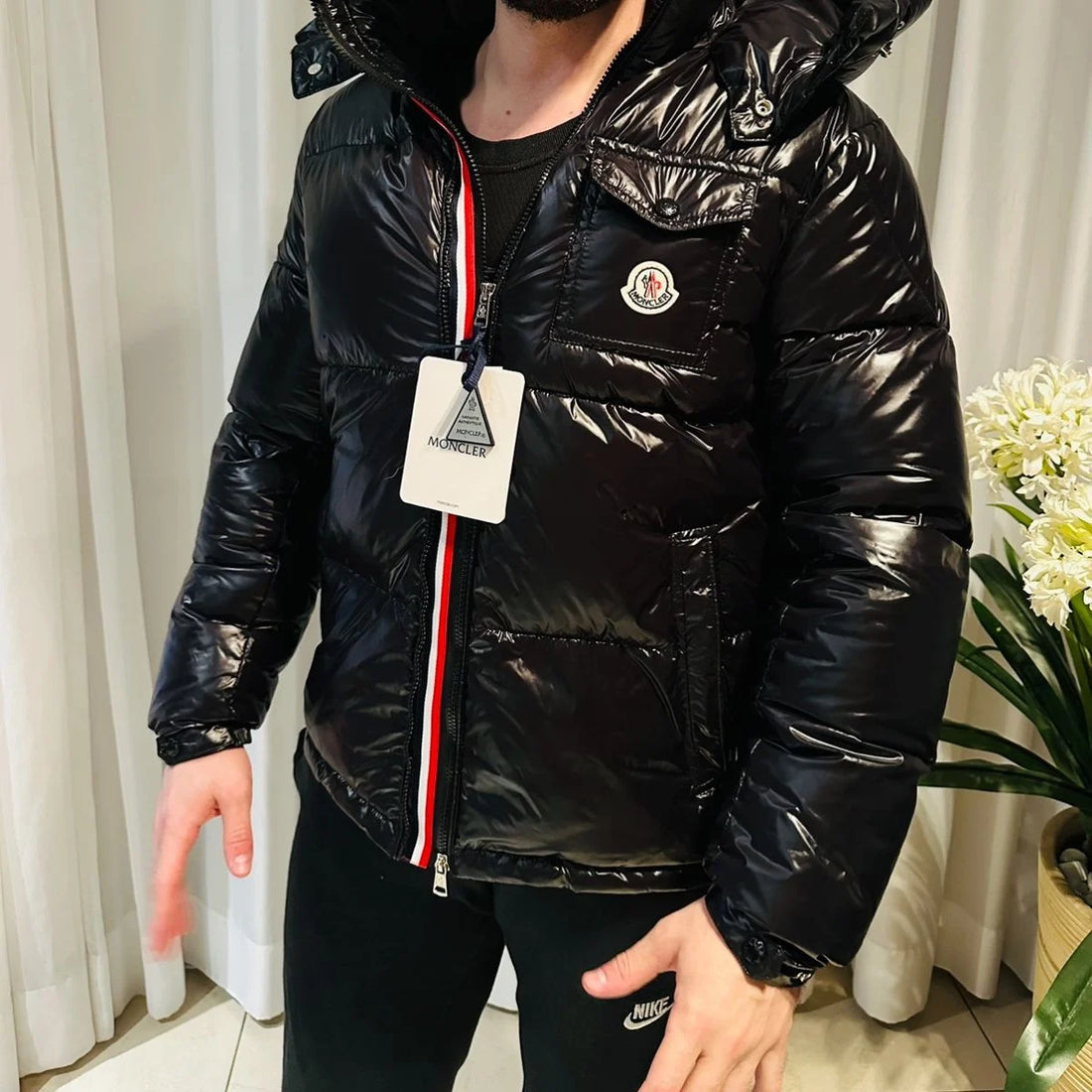 MONCLER PUFFER IMPORTED ZIPPER JACKET