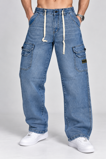 DP032 MEN LOOS FIT PENT SIDE POCKET
