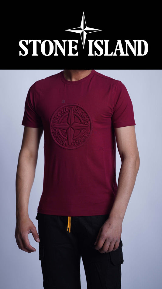 STONE ISLAND 100% HYBRID T-SHIRT MADE IN VEITNAM