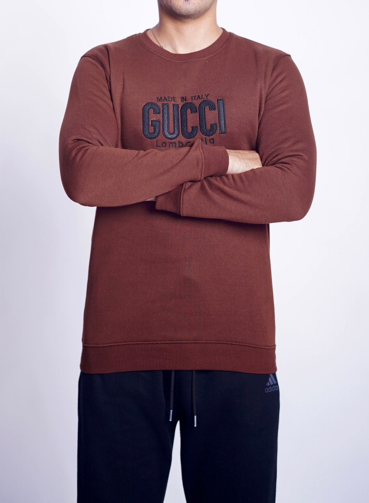 GOCCI COTTON FLEECE SWEAT SHIRT