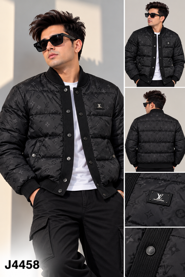 LV EMBOSED PUFFER JACKET