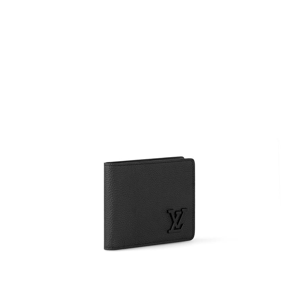 LV MAT BLACK WALLET