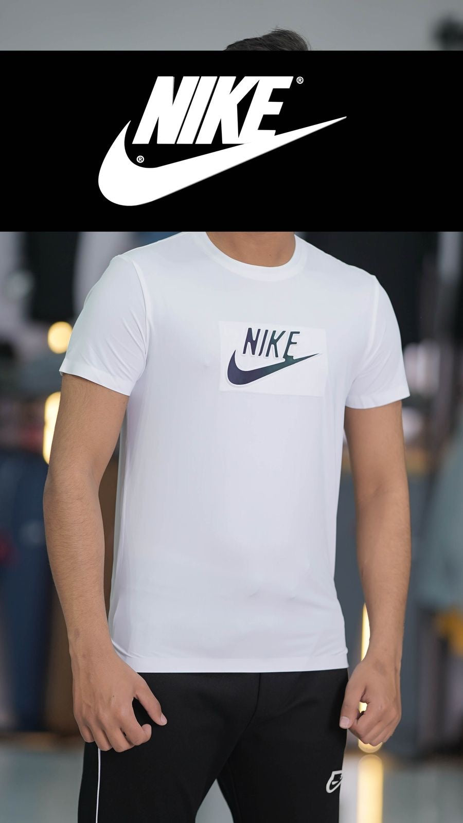 NIKE ELASTIC LOGO T SHIRT