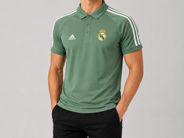 ADIDAS X BARCELONA EMBROIDED POLO SHIRT