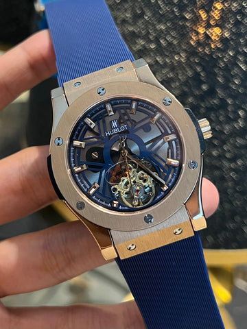 HUBLOT BIGBANG TOURBILLON ROSE GOLD BEZEL