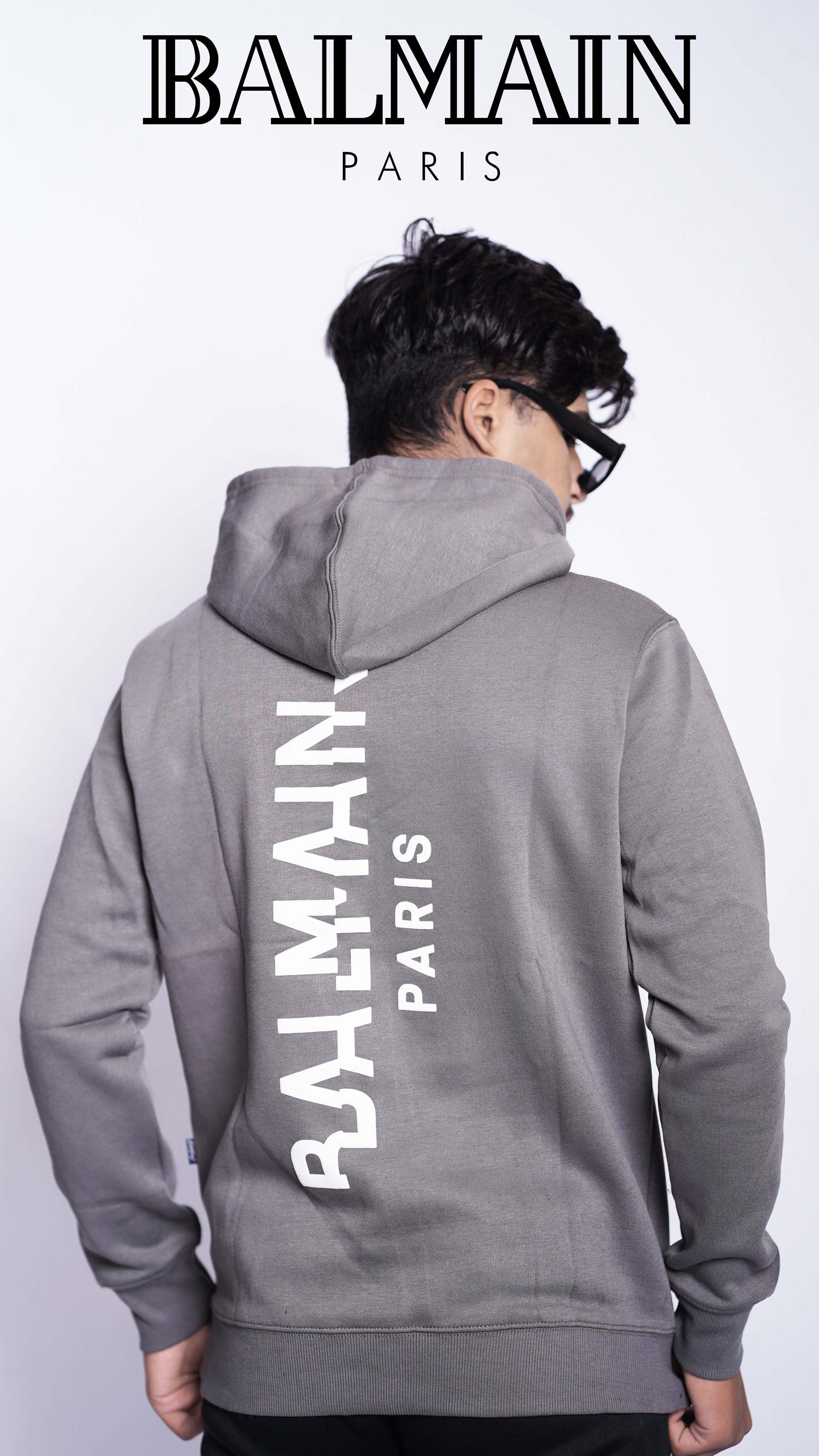 BALMAIN  COTTON FLEECE ORIGINAL GABRIC