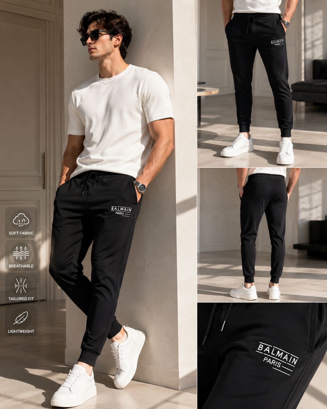 Balmain POWER STRETCH TROUSER