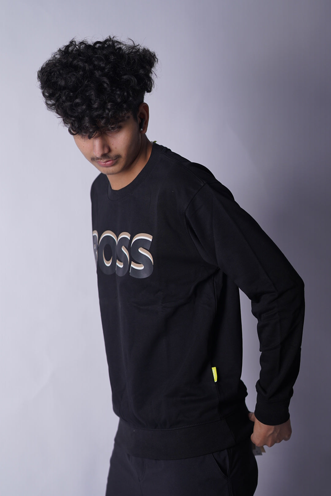 BOSS FRENCH TERRY SWEAT SHIRT