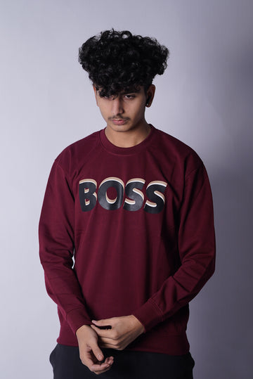 BOSS FRENCH TERRY SWEAT SHIRT