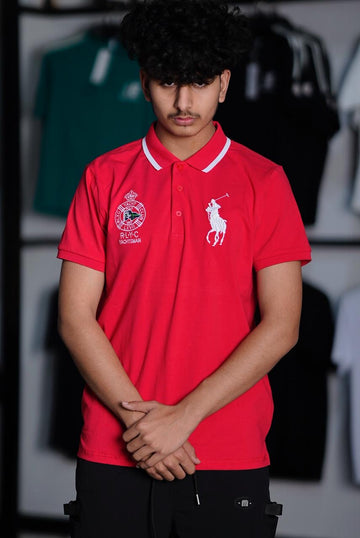 RLYC 100% COTTON HYBRID POLO SHIRT