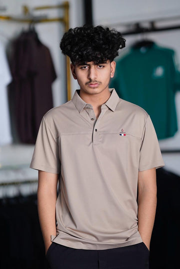 MONCLER STICHLESS 100% HYBRID POLO SHIRT