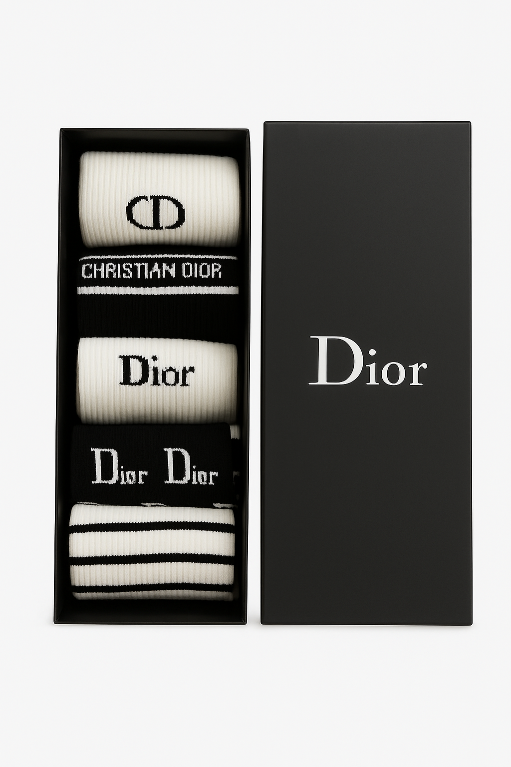 DIOR PACK OF 5 SOCKS PREMIUM