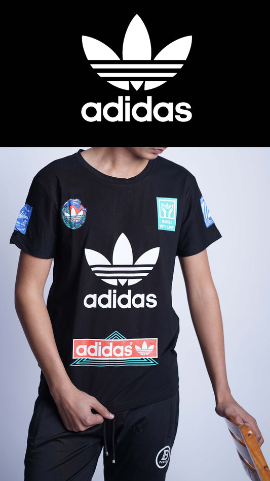 ADIDAS DROP SHOULDER T-SHIRT MADE IN VEITNAM