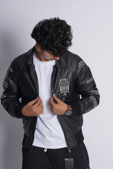 TRAPSTAR IMPORTED COLLAR ZIPPER JACKET