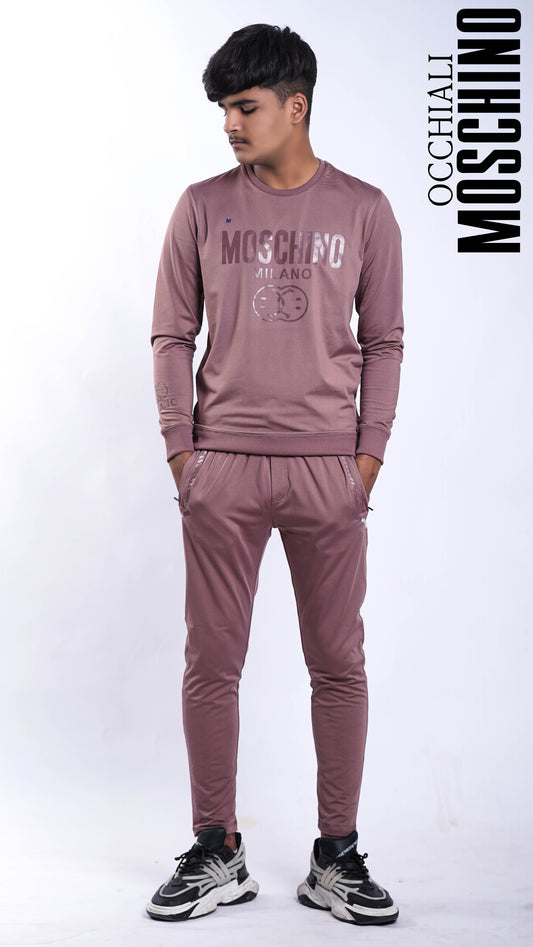 MOSCHINO IMPORTED FLEECE TRACKSUIT