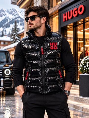 HUGO BOSS Shining Puffer Slavee Less Jacket