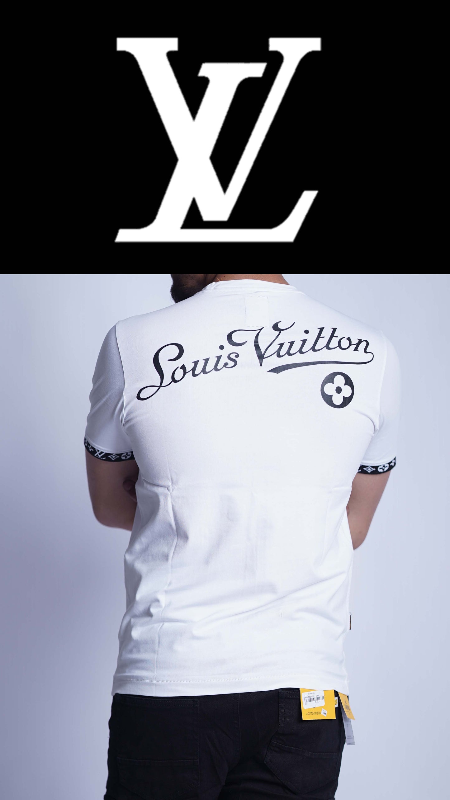 LOUIS VUITON 100% HYBRID T-SHIRT MADE IN VEITNAM