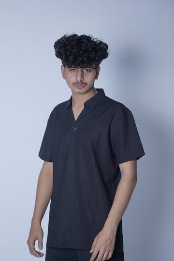 PRADA POWER STRETCH COLLAR SHIRT
