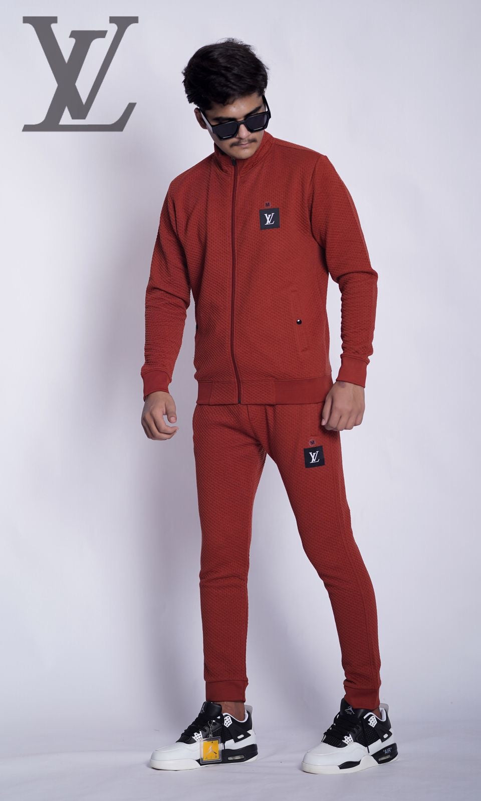 LV TEXTERD ZIPPER SUIT