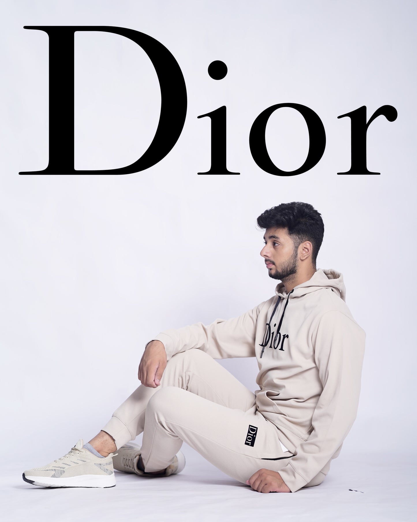 DIOR 100% HYBRID ORIGINAL FABRIC TRACKSUIT