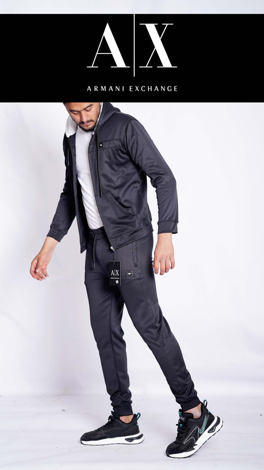 ARMANI EXCHANGE TRUCKSUIT IN FLEECE