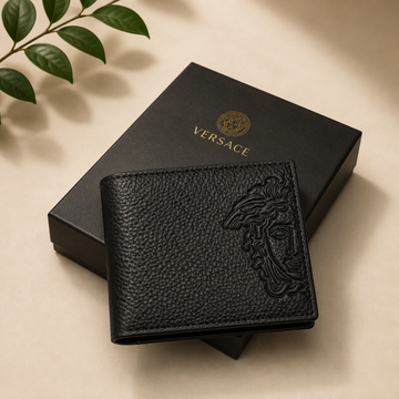 VERSACE 9843A BLACK WALLET
