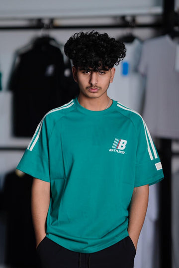 BATTLEKID 100% HYBRID ROUND NECK T.SHIRT