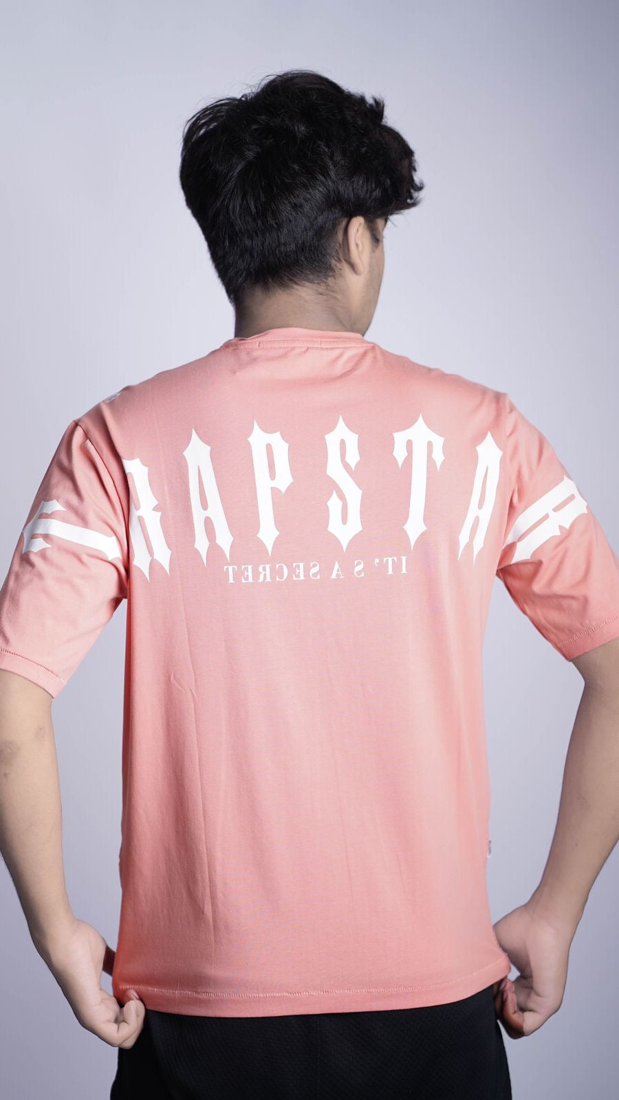 TRAPSTR PRINTED SLOGAN OVER SIZED T-SHIRT