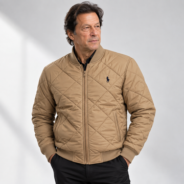 POLO PUFFER BAN COLLAR JACKET