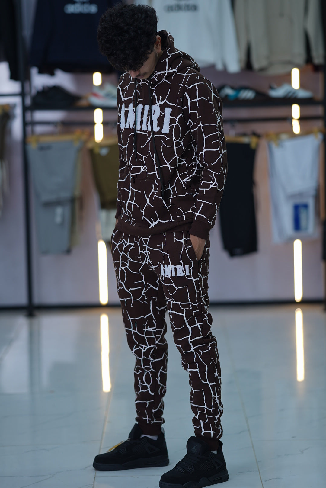 AMIRI COTTON FLEECE TRACKSUIT