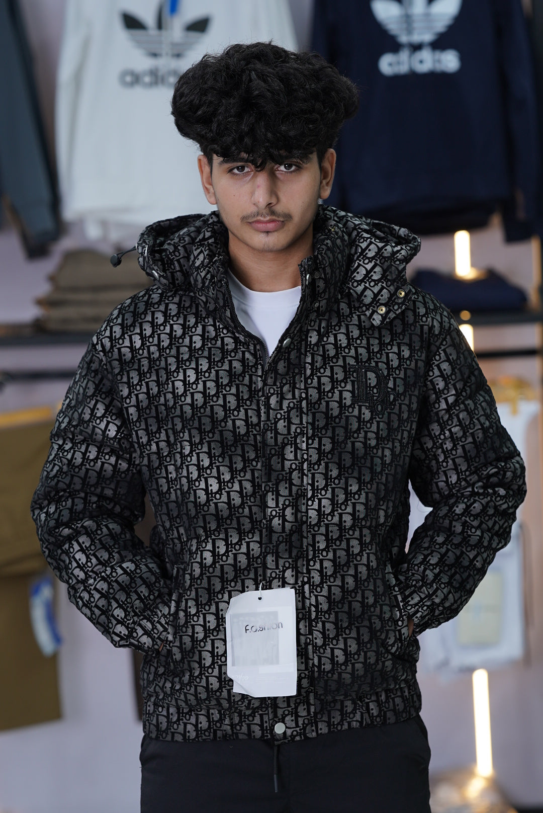 DIOR PUFFER JACKET MADE IN VEITNAM