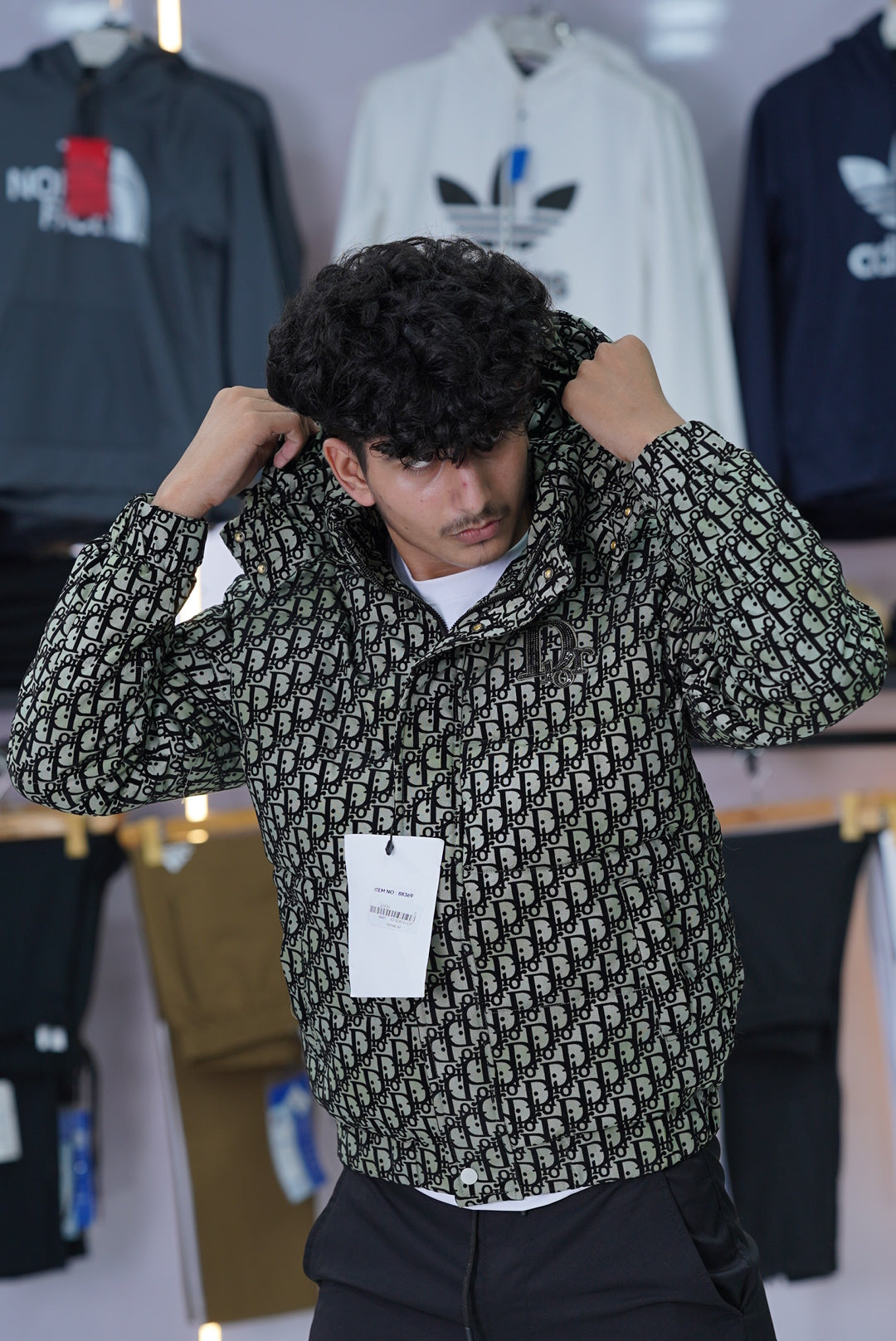 DIOR PUFFER JACKET MADE IN VEITNAM