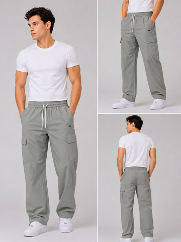 LACOSTE DRY FIT 6 POCKET BAGGY TROUSER