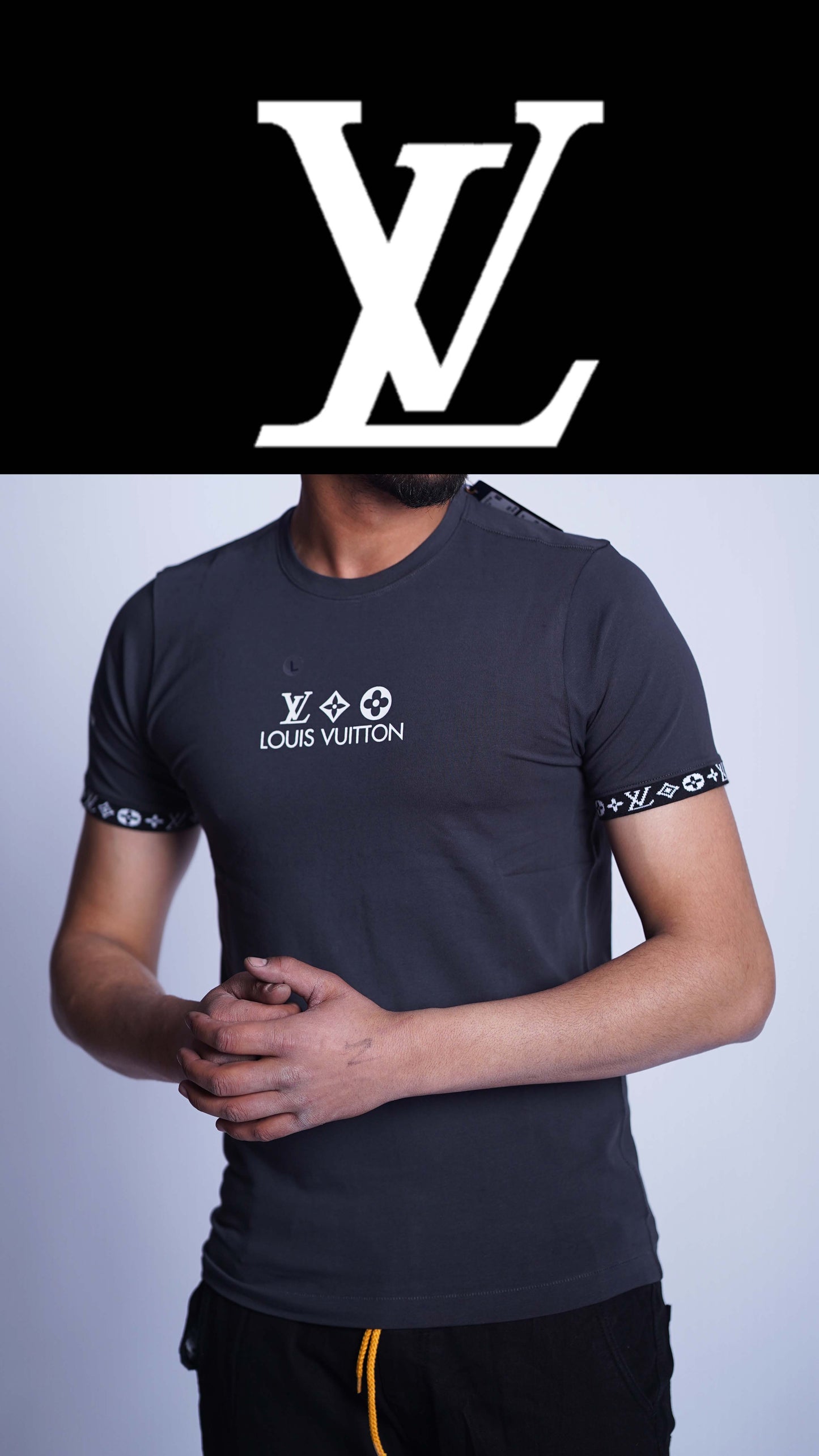 LOUIS VUITON 100% HYBRID T-SHIRT MADE IN VEITNAM