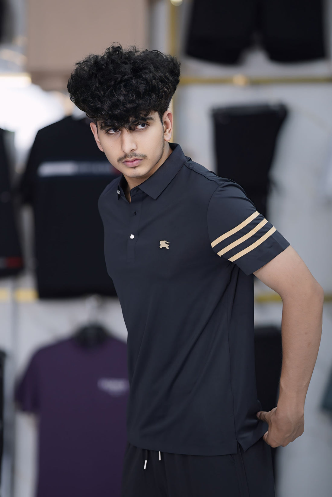 BURBERRY IMPORTED POLO SHIRT