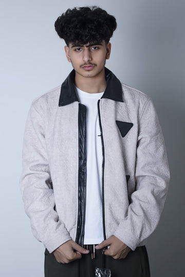 ONE MIN STAR PRINTED JACKET