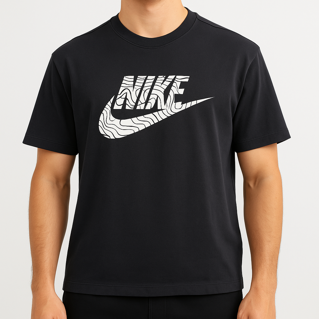 NIKE 100% COTTON HYBRID T-SHIRT