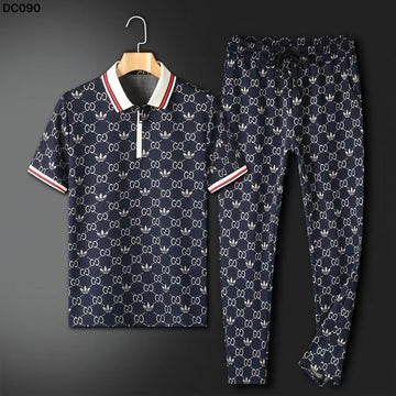 GUCCI X ADIDAS PREMIUM ORIGINAL FABRIC COLLAR TRACKSUIT
