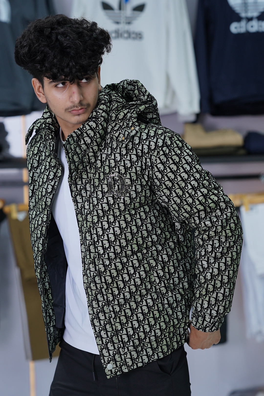 DIOR PUFFER JACKET MADE IN VEITNAM