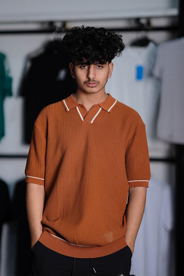 OLD MONEY ULTIMATE KNIT WEAR POLO SHIRT