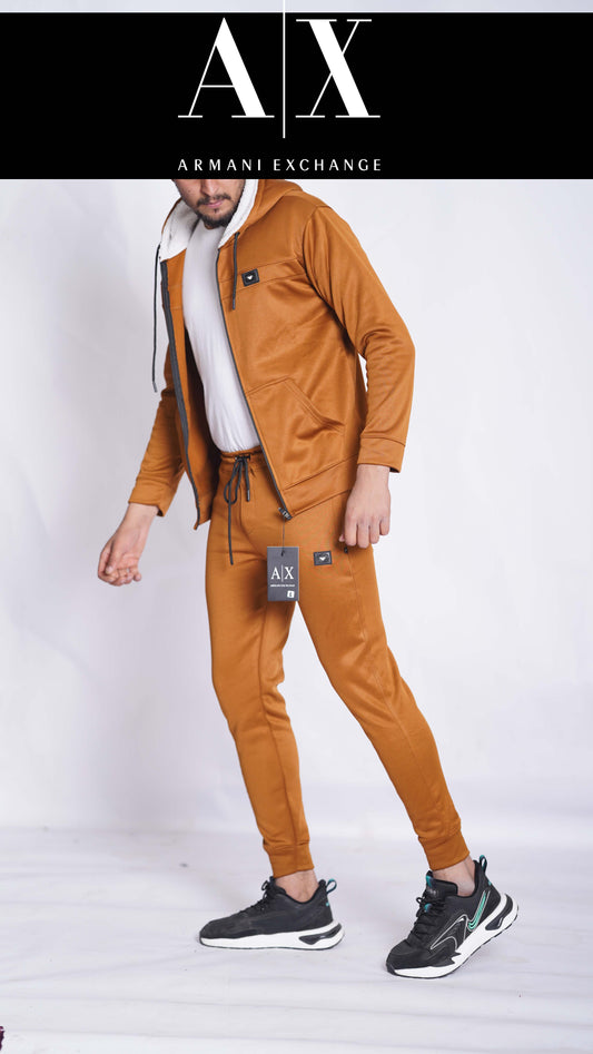 ARMANI EXCHANGE TRUCKSUIT IN FLEECE