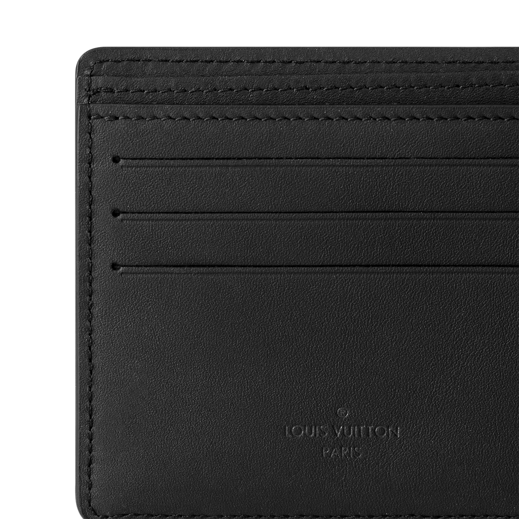 LV MAT BLACK WALLET