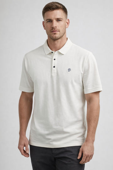 B 100% HYBRID COTTON POLO SHIRT