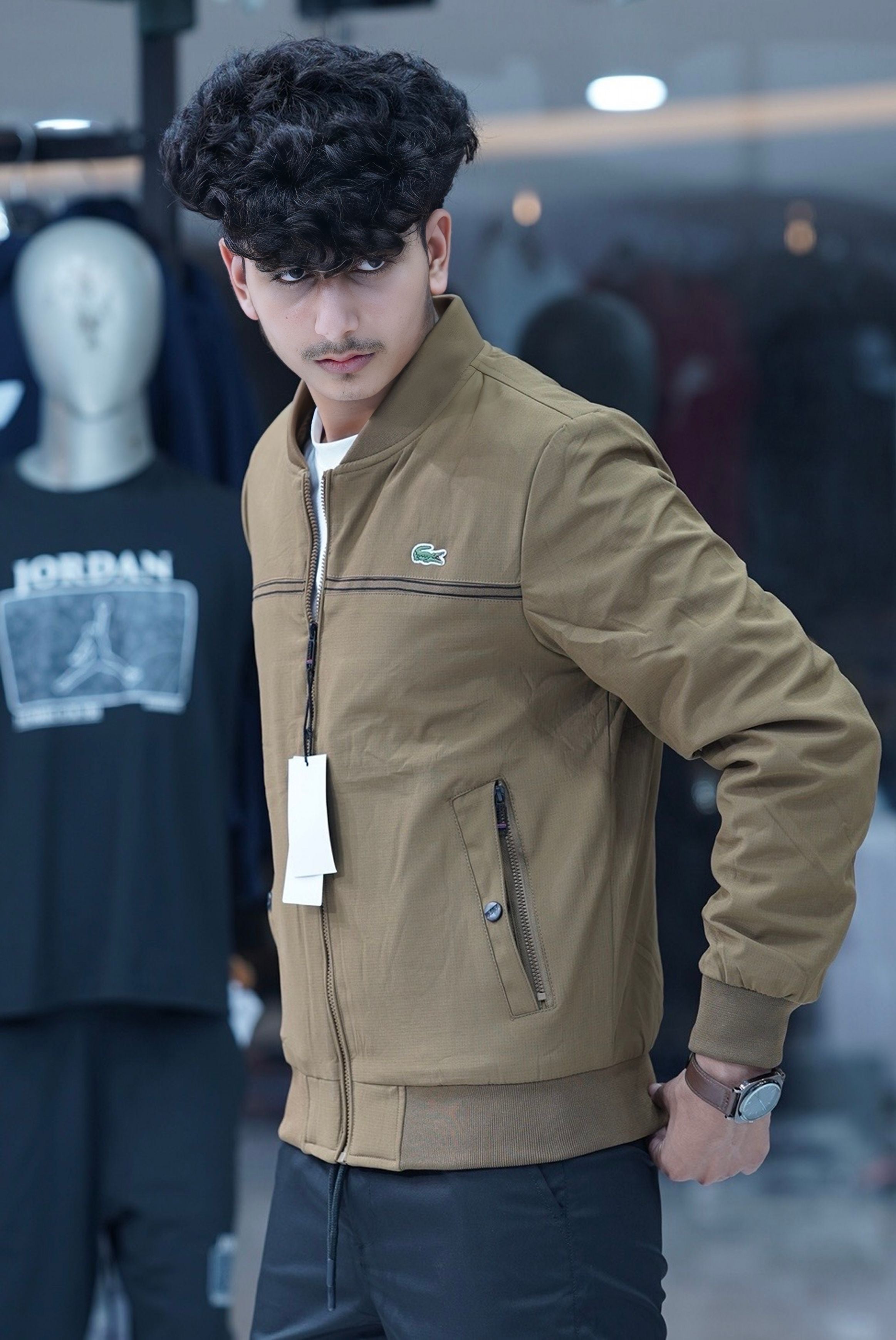 LACOSTE IMPORTED ZIPPER JACKET