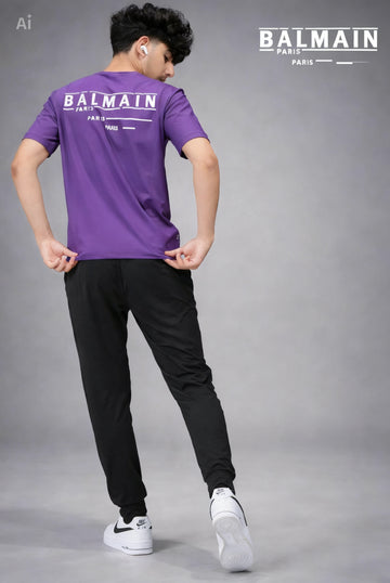 balmain original fabric tracksuit