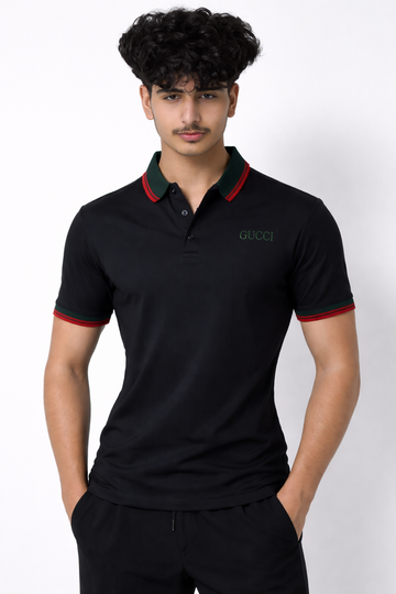 GUCCI EMBROID 100% HYBRID COTTON SHIRT