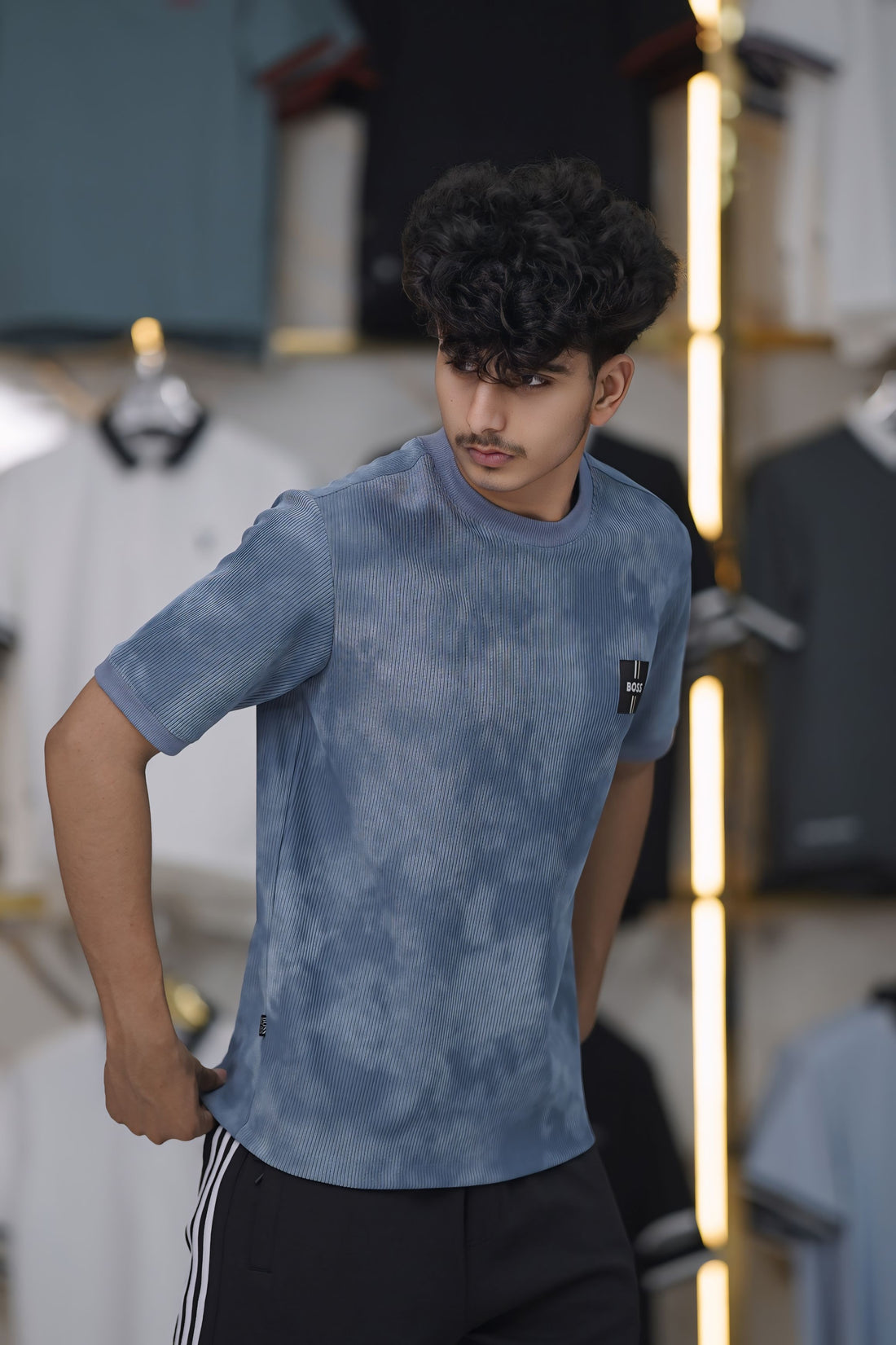 HUGO BOSS ROUND NECK SHIRT