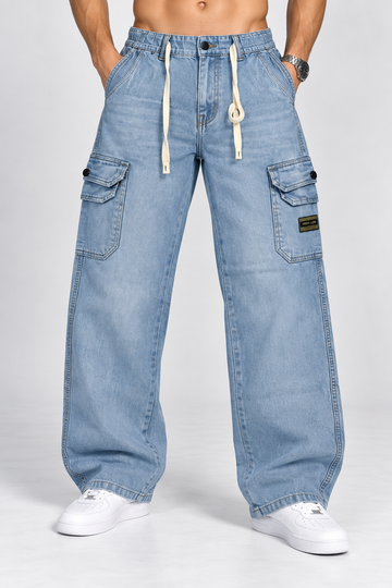 DP032 MEN LOOS FIT PENT SIDE POCKET