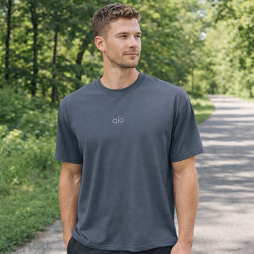 ALO 100% HYBRID COTTON T.SHIRT